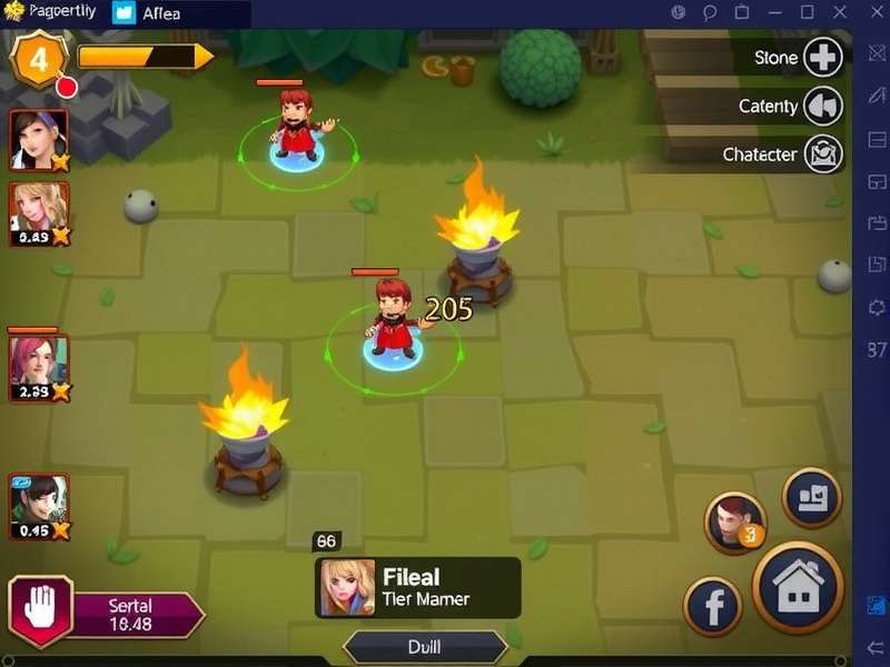 Scorching Ginger Clash Character Selection